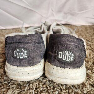 Hey Dude shoes, Wendy Woven, light grey, size 9